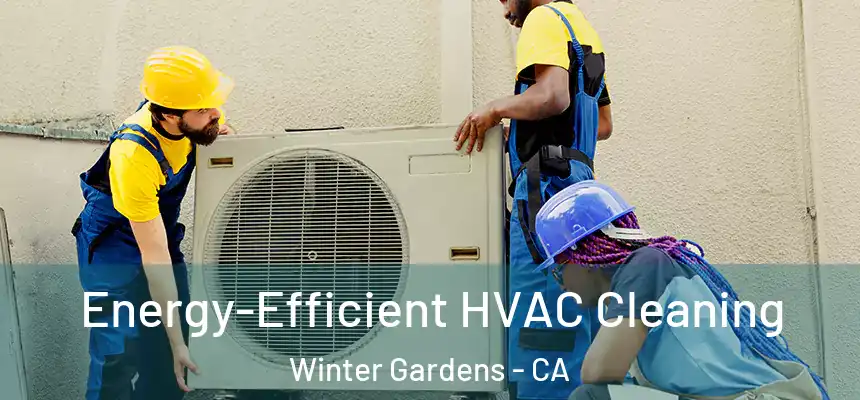  Energy-Efficient HVAC Cleaning Winter Gardens - CA